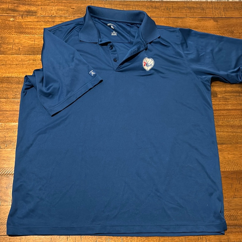 Sixers short sleeve polo